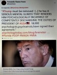 FERNANDO ANTONIO RUANO FAXAS, FLORIDA, PARKLAND, TRUMP, MUELLER, PUTIN, RUSSIA, RUSIA, TERRORISM, TERRORISMO, NRA, GOP, MAGA, MENTAL DISORDER, MENTAL ILLNESS, PSYCHIATRIC DISORDER….