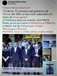 FERNANDO ANTONIO RUANO FAXAS. IMAGOLOGÍA, ESPAÑA, IMPUNIDAD, ELECCIONES, EDUARDO ZAPLANA. 13 de 15 ministros de de Aznar del 2002 se han visto salpicados en casos de corrupción.&nbsp;MÉXI