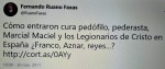 FERNANDO ANTONIO RUANO FAXAS. IMAGOLOGÍA, PAISOLOGÍA, ESPAÑA, ESPAÑOLES, FRANCO, FRANQUISMO, ELECCIONES, CORRUPCIÓN, MUERTOS, DESAPARECIDOS, JOSÉ MARÍA AZNAR, LEGIONARIOS DE&nbsp;CRIST