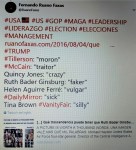 FERNANDO ANTONIO RUANO FAXAS. TRUMP, FUNCTIONAL ILLITERACY, ANALFABETISMO FUNCIONAL. TILLERSON, MCCAIN, QUINCY JONES, RUTH BADER GINSBURG, HELEN AGUIRRE FERRÉ, DAILY&nbsp;MIR