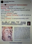 FERNANDO ANTONIO RUANO FAXAS. TRUMP, FUNCTIONAL ILLITERACY IN THE WORKPLACE, ANALFABETISMO FUNCIONAL. BLOOMBERG, BUFFETT, COLIN POWELL, MICHELLE OBAMA, BARACK OBAMA,&nbsp;HIL