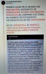 FERNANDO ANTONIO RUANO FAXAS. IMAGOLOGÍA, PAISOLOGÍA, ELECCIONES, MUERTOS, DESAPARECIDOS, VENEZUELA. MÉXICO, PRIMER LUGAR EN MIGRACIÓN, ASESINATOS DE PERIODISTAS, POLÍTICOS,&nbsp;CURAS,