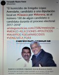 FERNANDO ANTONIO RUANO FAXAS. IMAGOLOGÍA. MÉXICO PRIMER LUGAR MUNDIAL EN ASESINATOS DE POLÍTICOS EN UN PROCESO ELECTORAL, 2017-2018, 130 POLÍTICOS ASESINADOS. ELECCIONES, MUERTOS,&nbsp;DE