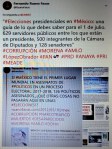 FERNANDO ANTONIO RUANO FAXAS. IMAGOLOGÍA, PAISOLOGÍA, MÉXICO, ELECCIONES, CORRUPCIÓN, NARCOTRÁFICO, NARCO, MUERTOS, DESAPARECIDOS. 629 servidores públicos, 1 presidente, 500&nbsp;diputa