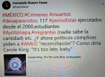 FERNANDO ANTONIO RUANO FAXAS. MÉXICO, IMAGOLOGÍA, PAISOLOGÍA, ELECCIONES, CORRUPCIÓN, NARCOTRÁFICO, PERIODISTAS, AYOTZINAPA, MUERTOS, DESAPARECIDOS, MIGRACIÓN, MIGRANTES, AMLO,&nbsp;LÓ