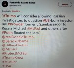 FERNANDO ANTONIO RUANO FAXAS. TRUMP, HILLARY CLINTON, OBAMA, PUTIN, RUSSIA, RUSIA, ELECTION, ELECCIONES, MICHAEL MCFAUL, JON HUNTSMAN, WILLIAM BROWDER, HERMITAGE CAPITAL, MUELLER, FBI,&nbsp;C