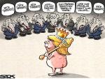 Donald Trump, King, Cartoon, GOP, MAGA,&nbsp;Election