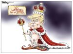 Donald Trump, King, Cartoon