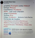 FERNANDO ANTONIO RUANO FAXAS. IMAGOLOGÍA, COMPLOT, COMPLOTS CONTRA LOPEZ OBRADOR, AMLO, KRAUZE, CUAUHTÉMOC CÁRDENAS, PEÑA NIETO, CASTAÑEDA, VICENTE FOX, CALDERÓN, FERNÁNDEZ DE&nbsp;CEVALLOS