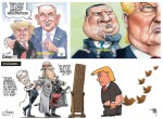 Trump, Netanyahu, Israel, Iran, Hassan Rouhani, Ali Khamenei, John Bolton, Mike Pompeo, Mike Pence, Mueller, FBI, Russia, Putin, Election, Impeachment, Leadership, Management, Twitter, Cartoon, Cartoons, China, Xi&nbsp;Jinping