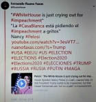 Fernando Antonio Ruano Faxas. The mental health of Trump, Pelosi, Crazy, Schumer, Election, Russia, Rusia, Putin, Mueller, FBI, CIA, Leadership, White&nbsp;House