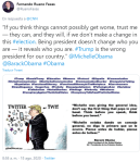 Fernando Antonio Ruano Faxas. Michelle Obama, Melania Trump, Donald Trump, Mike Pence, Russia, Rusia, Vladimir Putin, Joe Biden, Kamala Harris, Election, Elecciones, Leadership, Liderazgo, Democratic National Convention,&nbsp;DNC