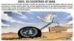 Ruano Faxas. 2023, 32 countries at war. UN, United Nations Security Council, Terrorism, Genocide, Migration, Immigration, Ukraine, Palestine, Afghanistan, Caucasus, Syria, Sudan, Libya, Niger, Cuba, Colombia,&nbsp;Haiti